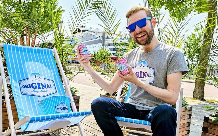 Lonkenterrassen hos oss på Adlon