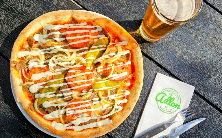 Kebabpizza
