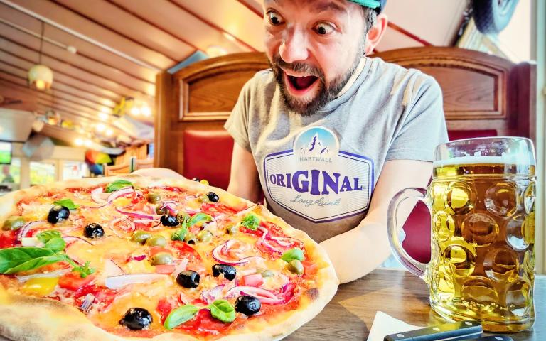 Äntligen lördag med Chorizopizza